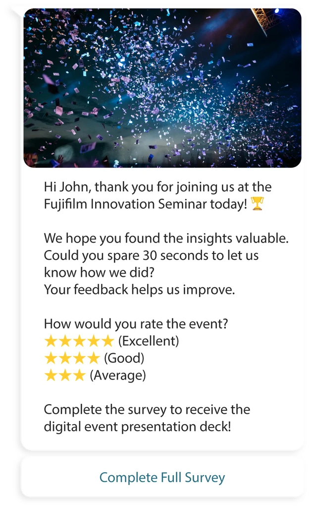 In-Event Reminder
