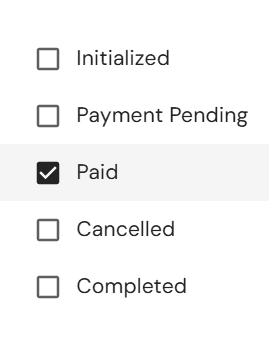 Order Dashboard