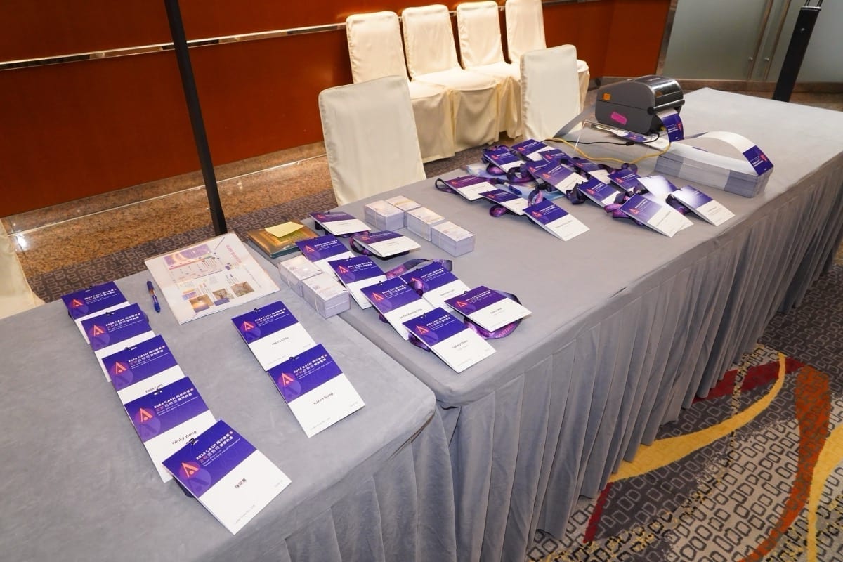 EventX check-in at CASH Golden Sail Music Awards