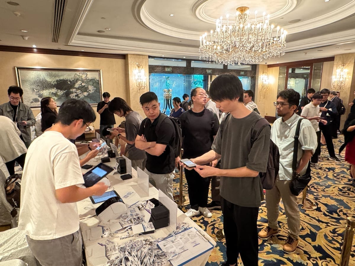 EventX check-in desk at APSIPA ASC 2025