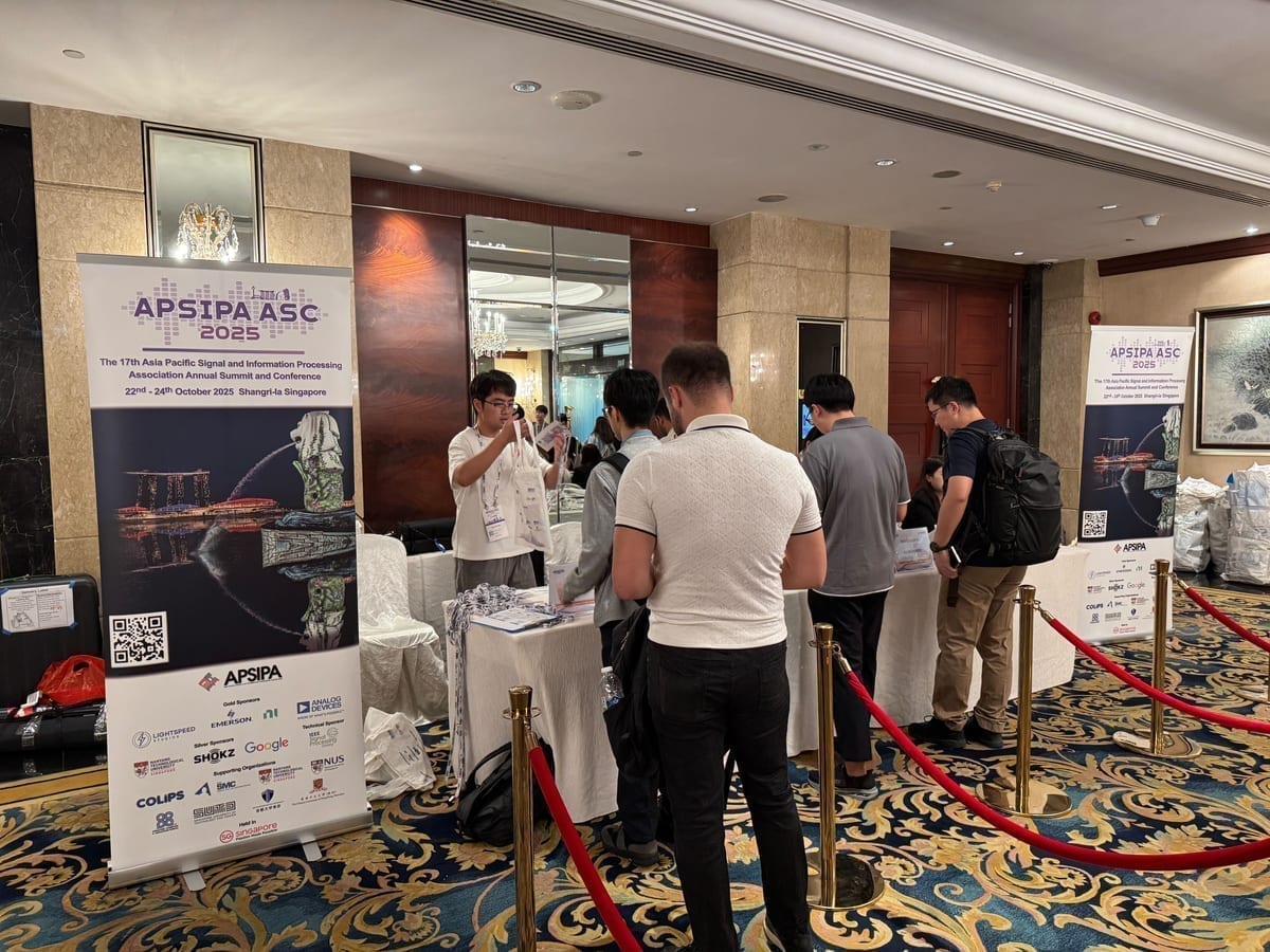 Attendees at APSIPA ASC 2025
