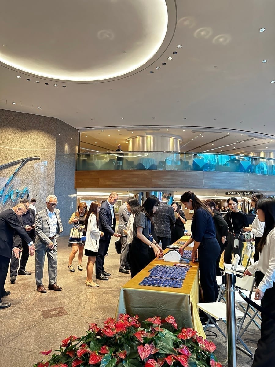 Guests at Gammon Cocktail Reception