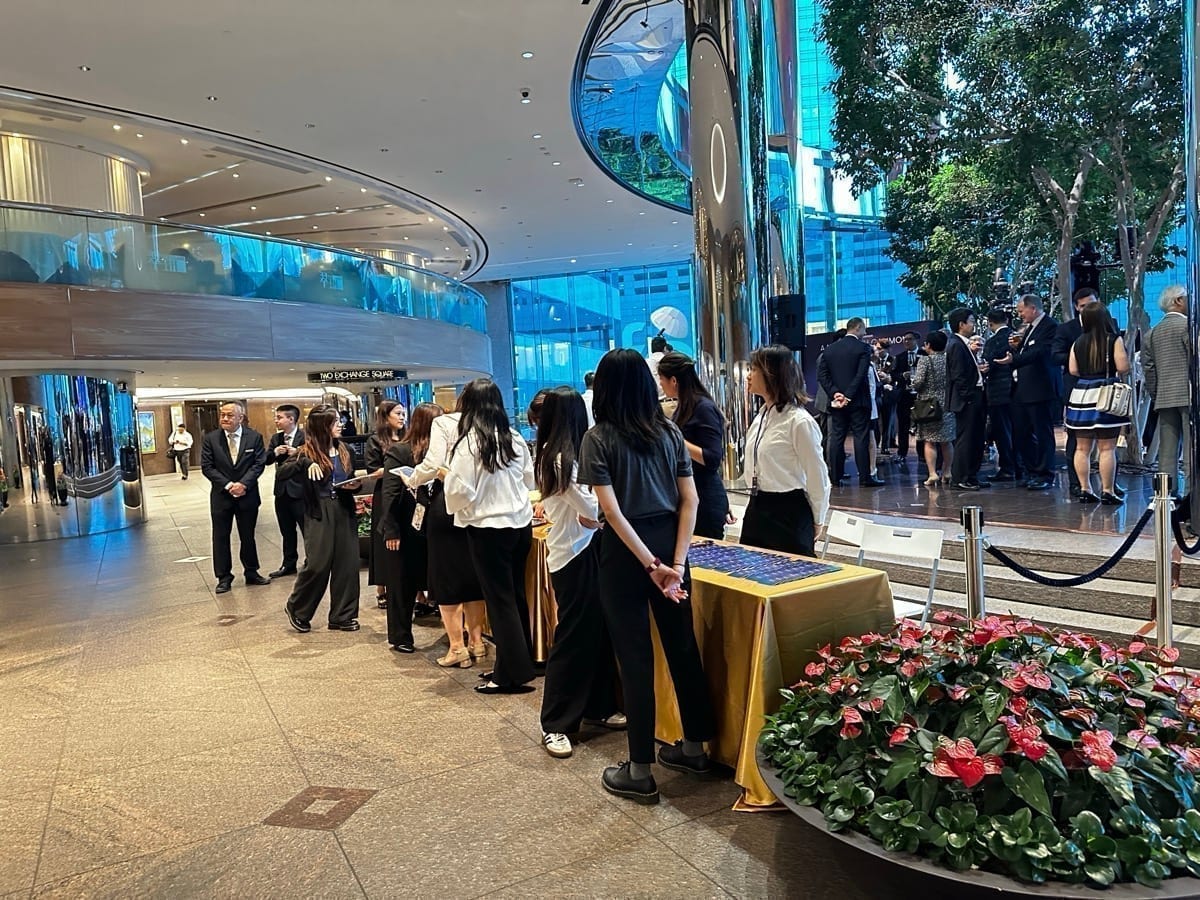 EventX check-in at Gammon event