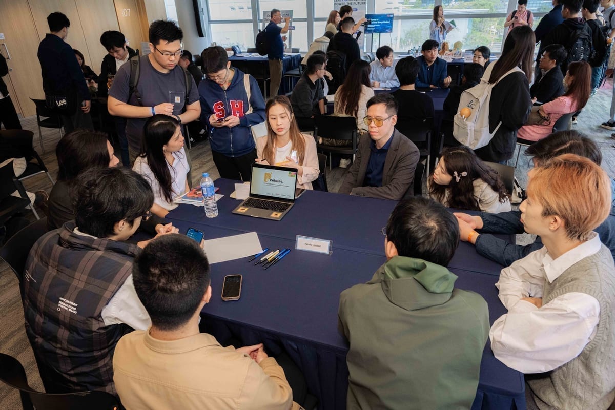 HKSTP Career Fair attendees