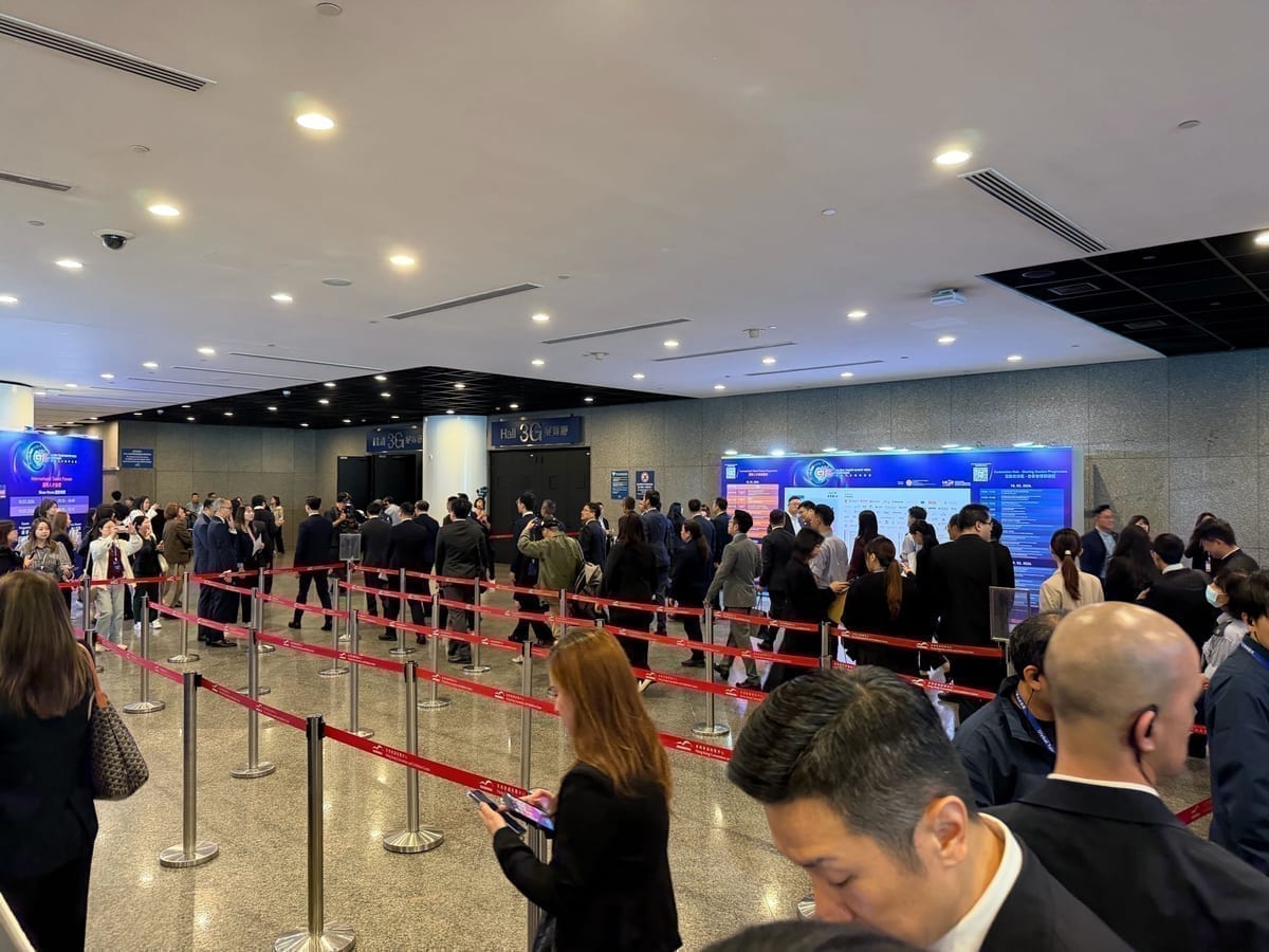 EventX check-in at HKCEC