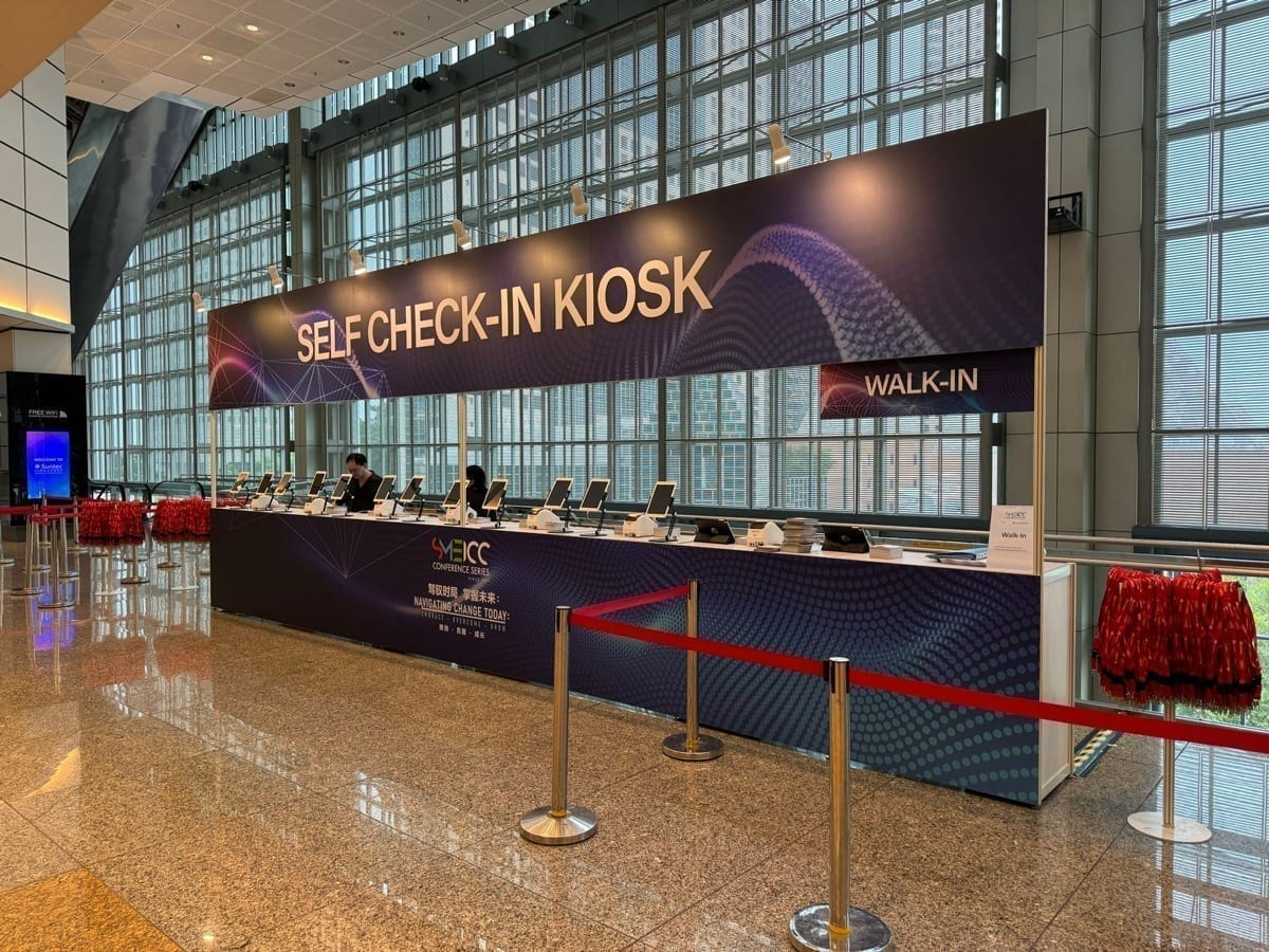 EventX check-in at SMEICC