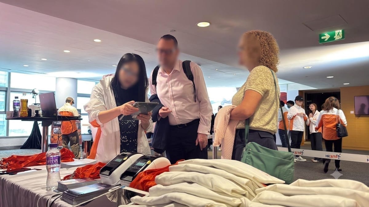 EventX check-in at Solos symposium