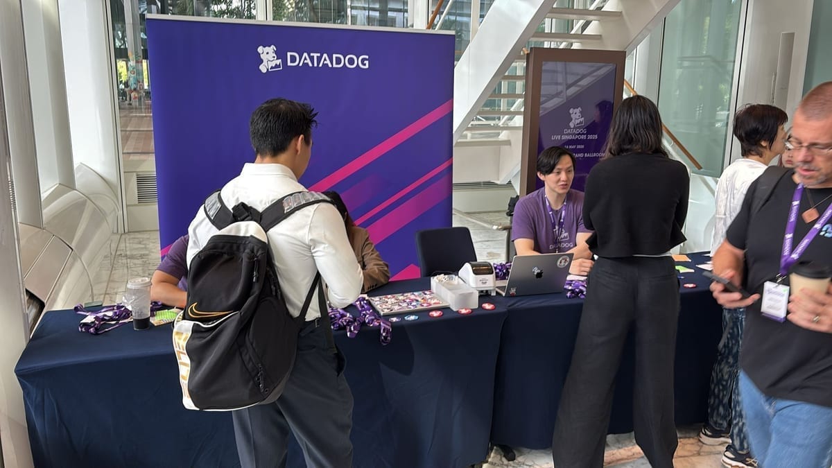 Datadog Live event setup